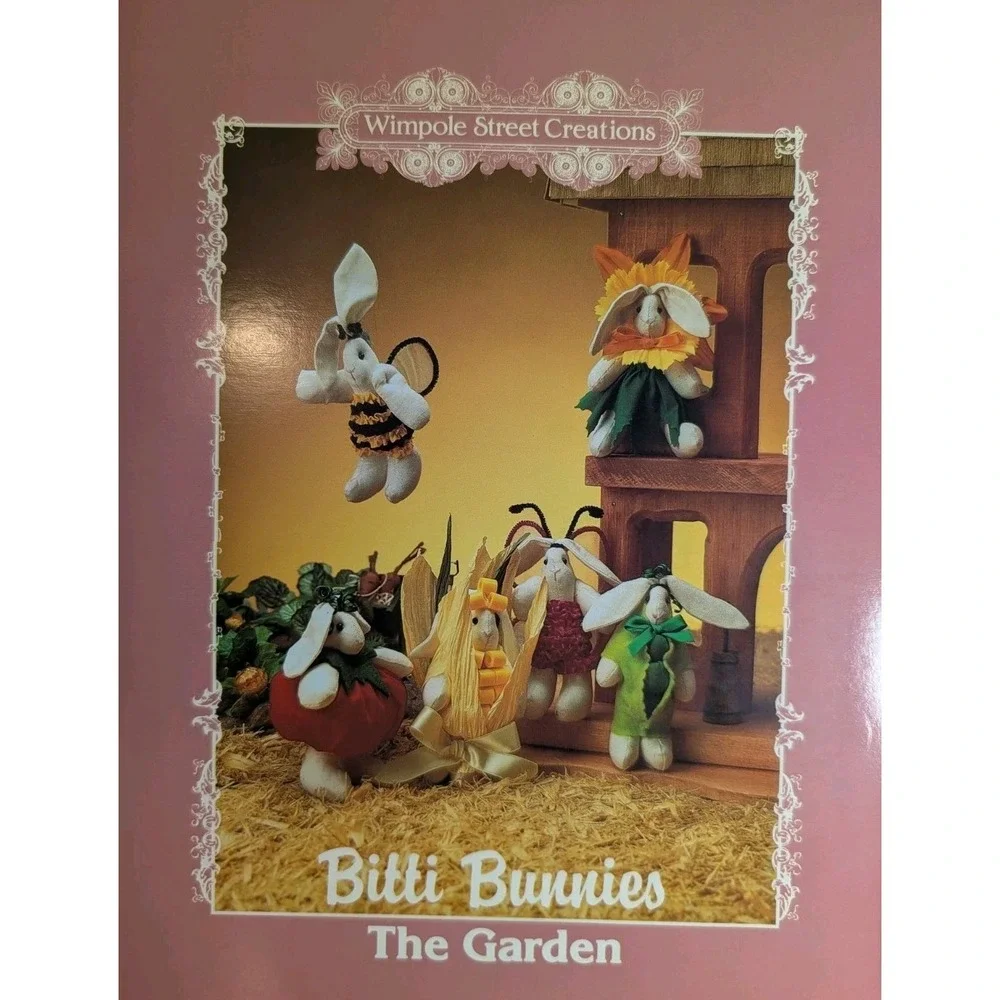 4 Wimpole Street Creations  Bitti Bunni Books. Original, Masquerade, Garden 1991